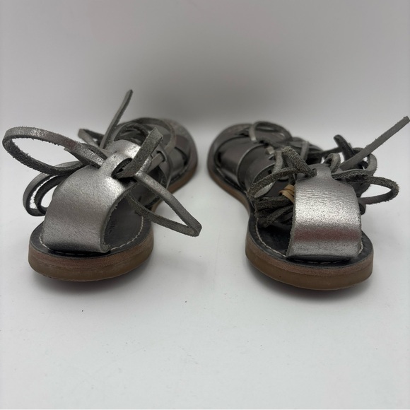 Madewell Silver Strappy Sandals - Picture 6 of 7